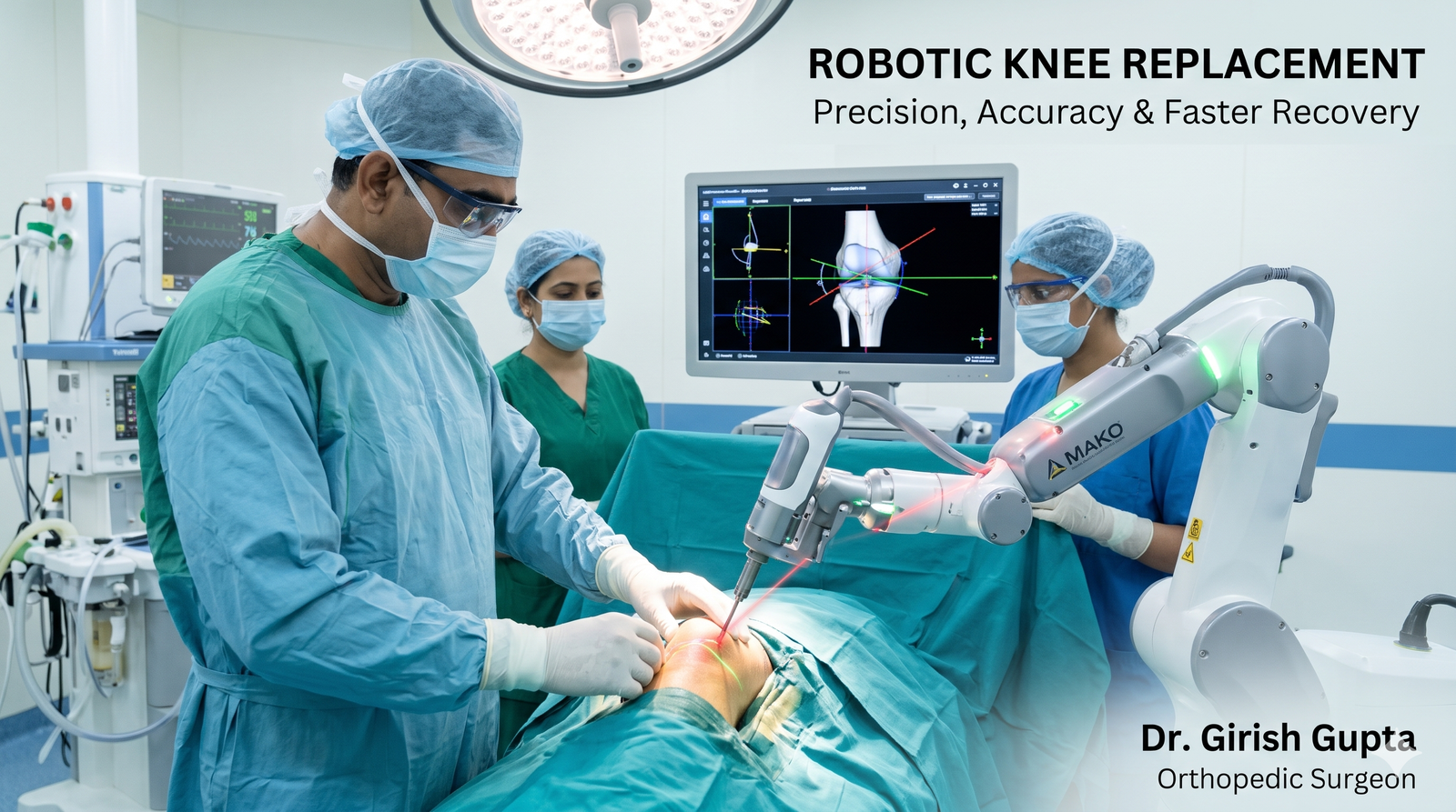Robotic Knee Replacement: Advanced Treatment for Knee Pain and Improved Mobility
